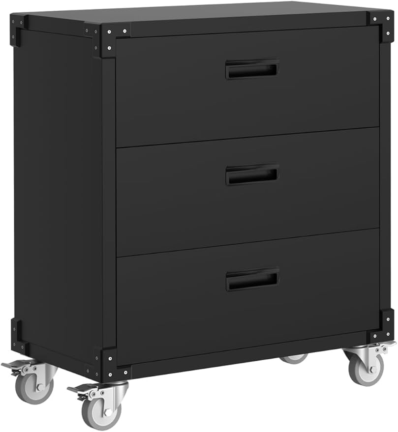 ExploreHorizon Metal Storage Cabinet by Unknown