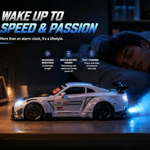 car loud alarm clock for heavy sleepers adults, package contents