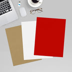 LUXPaper 8.5" x 11" Paper | Letter Size | Holiday Red | 60lb. Text | 500 Qty - Image 6