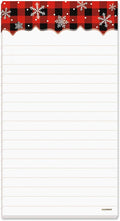 Current Buffalo Plaid Magnetic Holiday Notepad Set – Set of 5 Memo Pads by Current