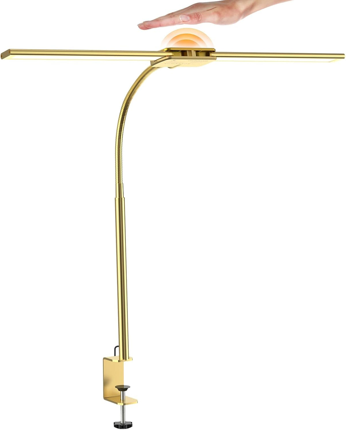 syrinx led desk lamp for office home, dual, view 9