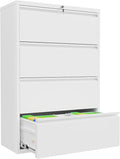 INTERGREAT 4 Drawer File Cabinet, A4 Files by INTERGREAT