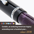Conklin Duragraph Fountain Pen Purple Nights - Image 4