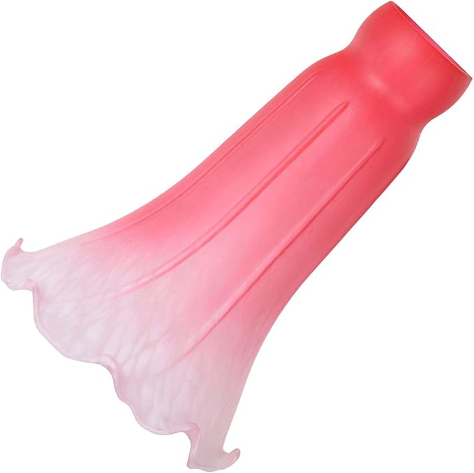 Bieye LS72 Lily Flower Blown Glass Lampshade by Bieye