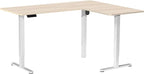 VIVO Electric Corner 63 x 55 inch L-Shaped Standing Desk, Memory Height - Image 9