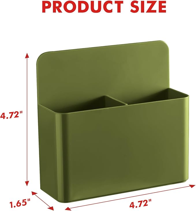 BEYGORM 2 Pack Plastic Magnetic Pen Holder - Image 2