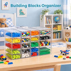 vtopmart 4 set acrylic desk organizer with 16, package contents