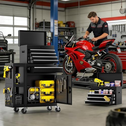 5 drawer rolling tool chest, 3-in-1 assembled tool, main product view