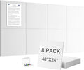 G Gamit Large Felt Wall Tiles Bulletin Board, Large Cork Board Alternative by GGAMIT