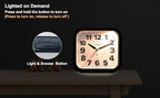 Tinload 5.5" Large No Ticking Analog Alarm Clock, Silent Readable - Image 7