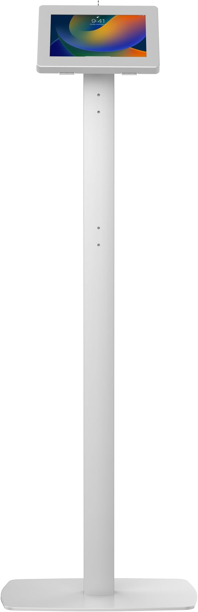 CTA Digital Thin Tall Floor Stand Standing 360 Degree Kiosk Display Tablet - Image 2