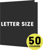 Two Pocket Folders, RAZCC 50 Pack 2 Pocket Folders Fit Letter Size Paper - Image 4
