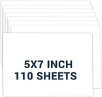 Cardstock 5x7, 110 Sheets Card Stock, Heavy Card stock, Cardstock Paper by Glyanlee