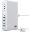 USB C Charger 700W USB C Charger Block, Upgraded GaN V 10-Port Fast Charging by GKUTW