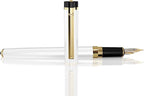 Dryden Designs Fountain Pen Medium Nib, Pearl White, Left and Right Handed - Image 8