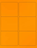 NextDayLabels - 8-1/2 x 11 Neon Color High Light Fluorescent Labels by NextDayLabels