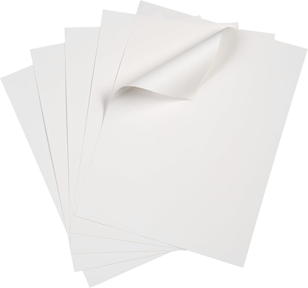 Pacon Array GoWrite! Self-Adhesive Dry Erase Sheets, 8.5" x 11", White, 5/Pack, 1 Pack
