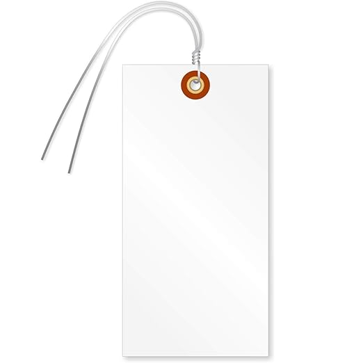 SmartSign Blank Tyvek Shipping Tags by SmartSign