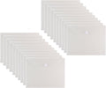 11 x 14 Large Clear Plastic Envelopes Document File Storage Holder 20 Pack Hook by YESSART
