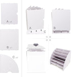 SONGWAY Fan Shaped Desk File Organizer - Image 7