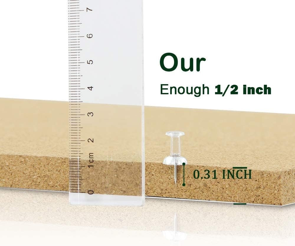 Cork Board Tiles 12"x12" - 1/2" Thick 10 Pack Cork Board Squar...