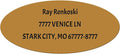 Made in USA Custom Return Address Stickers Labels Customized Mailing Label by HOOKAH+SUN