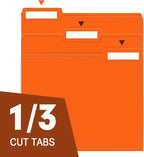 File Folder, RAZCC 150 Pack 1/3 Cut Tab File Folders Letter Size, Folders - Image 3