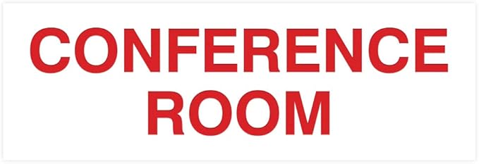 Signs ByLITA Basic Conference Room Sign by SignsByLITA