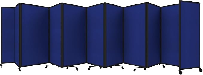Versare Room Divider 360 Portable Wall Partition | Folding Panels | Large by VERSARE