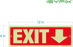 iSYFIX Exit Signs with Directional Down Arrow - Image 8