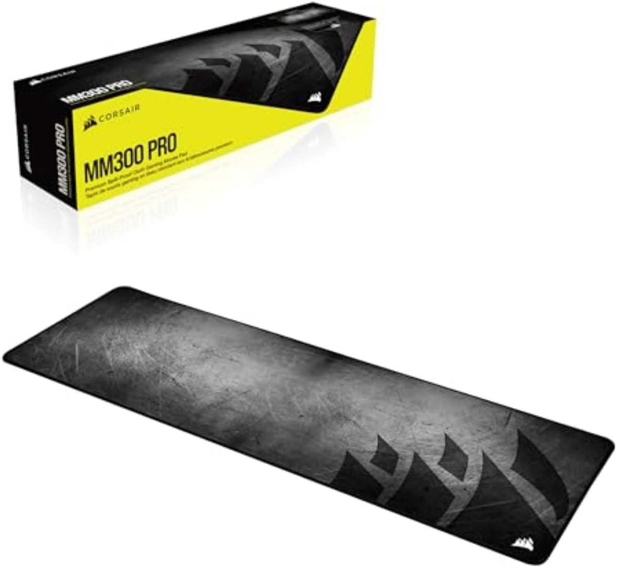 Corsair MM300 PRO Premium Spill-Proof Cloth Gaming Mouse Pad – Extended - Mul...