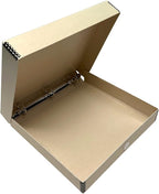 Lineco, Archival Tan 3-Ring Binder Preservation Album Box 12.25 x 11.25 x 2 by Lineco