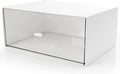 Desk Drawer Organizer, Stackable Storage Drawers, Plastic White Desk Organizers by kulusion