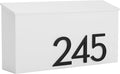 post & porch The OG Mailbox | Wall Mounted Mailbox | Black/Brown/White/Grey by postporch