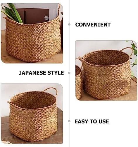 OSALADI Box Rustic Touch Basket for Storage Desktop Flower Arrangement Basket...