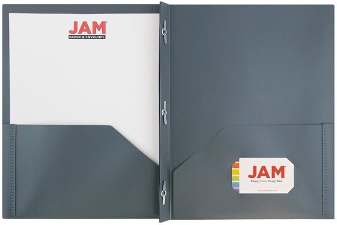 JAM PAPER Plastic Color Pop Folders - Image 5