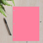 Copy And Printing Color Paper, 20 Lb. 3 Hole Punch 500 Sheets Per Ream. - Image 3
