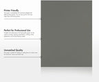 LUXPaper 8.5" x 11" Paper | Letter Size | Smoke Gray | 80lb. Text | 250 Qty - Image 8