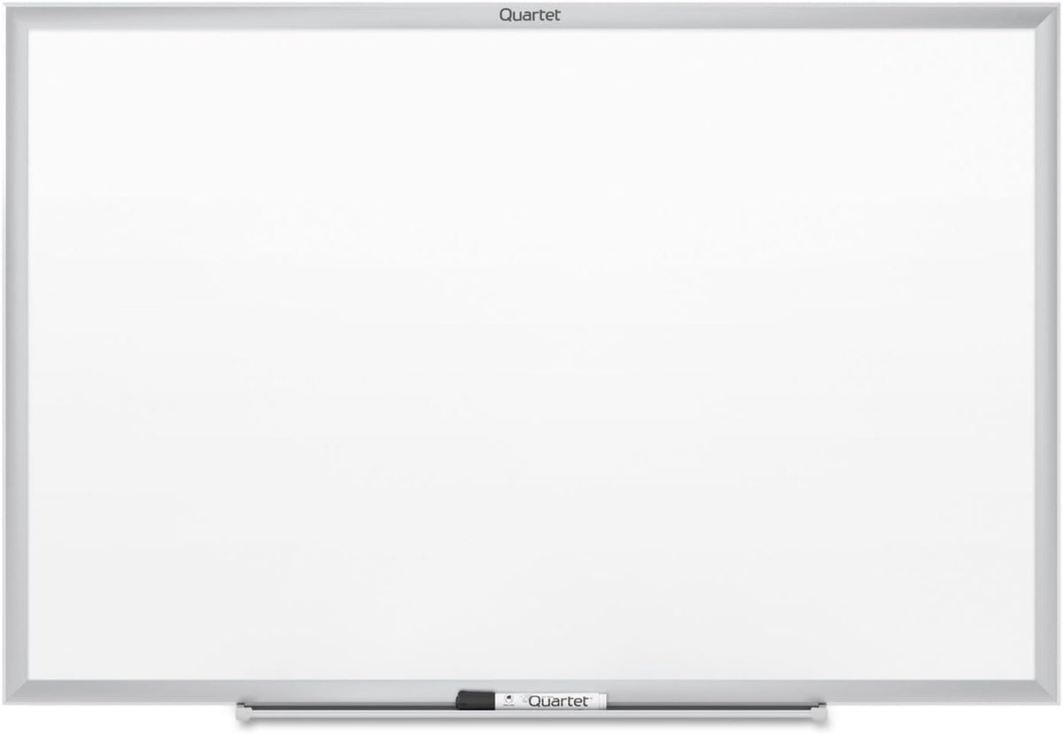 Quartet Whiteboard, Non-Magnetic Dry Erase White Board, 2' x 1.5', To...