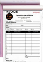 Custom Carbonless Sales Invoice Form Books by Unknown
