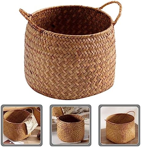 OSALADI Box Rustic Touch Basket for Storage Desktop Flower Arrangement Basket...