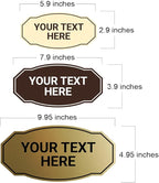 Custom Victorian Wall or Door Sign – Personalized Plastic Sign - Image 4