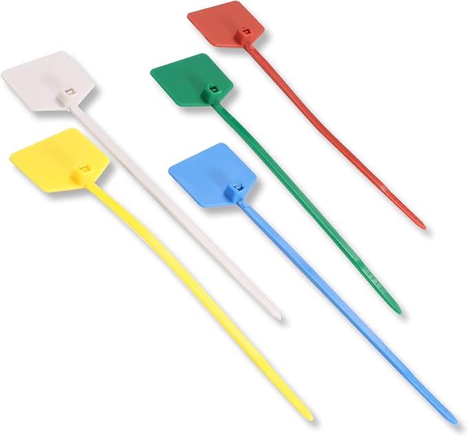 Waterproof Shipping Tags, Plastic Straps Label Mark Tag, Seal Tags Zip Tie - Image 3