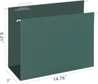 HERKKA Extra Capacity Hanging File Folders, 30 Pack Reinforced Legal Size - Image 2