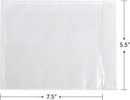 iMailer - 200 PCS 7.5"x5.5" Packing List Pouch- Clear Plastic Envelopes - Image 2