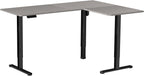 VIVO Electric Corner 63 x 47 inch L-Shaped Standing Desk, Memory Height - Image 9