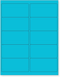 NextDayLabels - 8-1/2 x 11" Neon Color High Light Fluorescent Labels by NextDayLabels