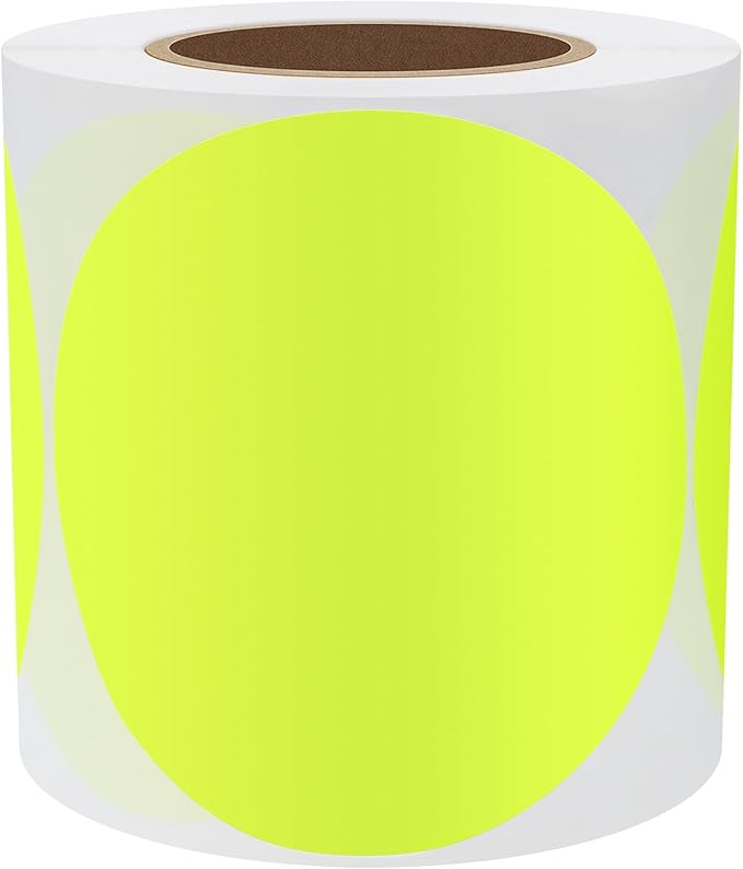 Hybsk Round Color Coding Circle Dots Labels Warehouse Inventory Organizer - Image 2