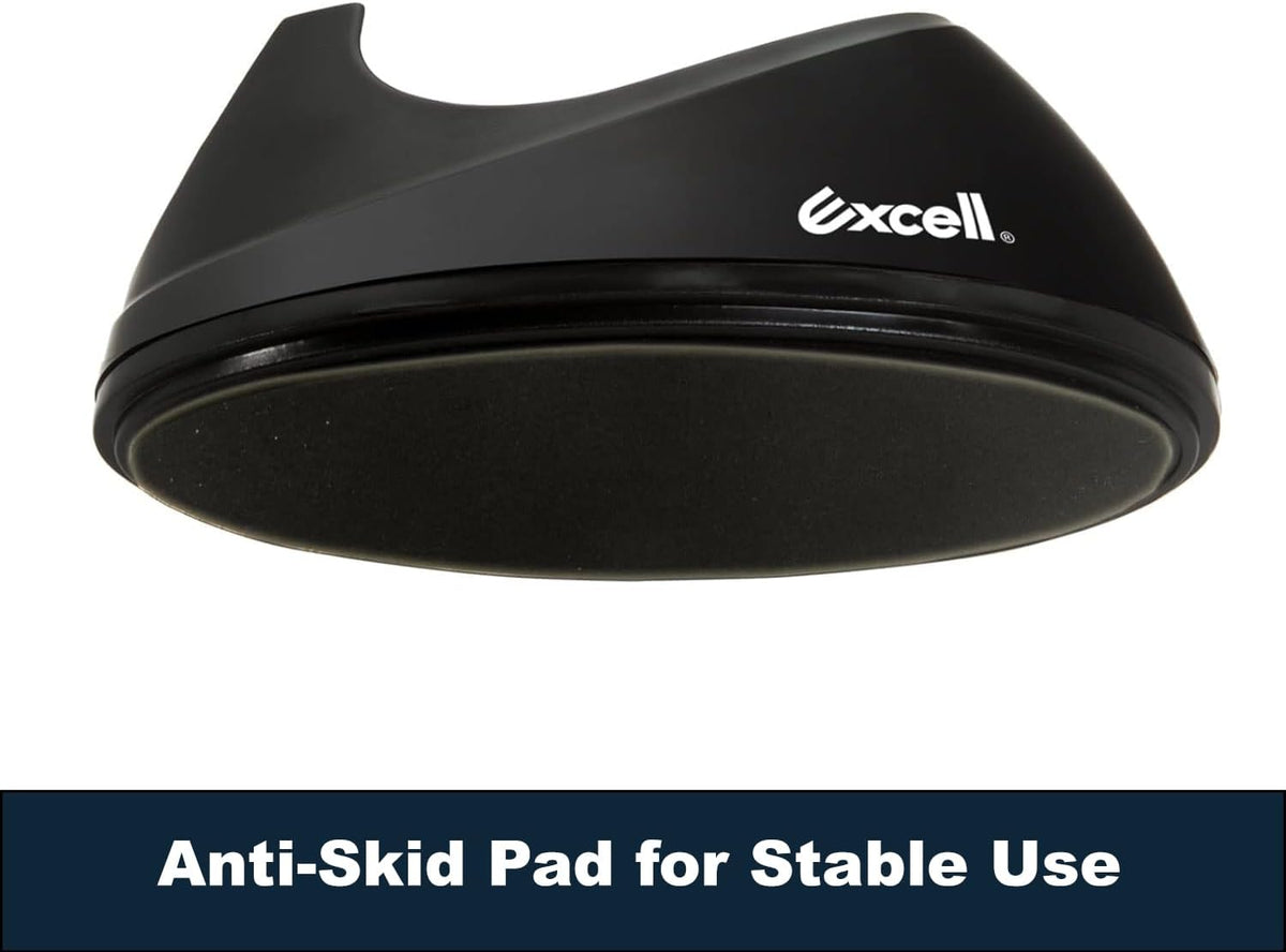 MDJ by Excell Desktop Tape Dispenser (Fits 1" + 3" Core) with Heavy...