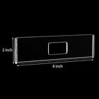 Acrylic 12 Pack Wall Name Plates Holder - Image 2